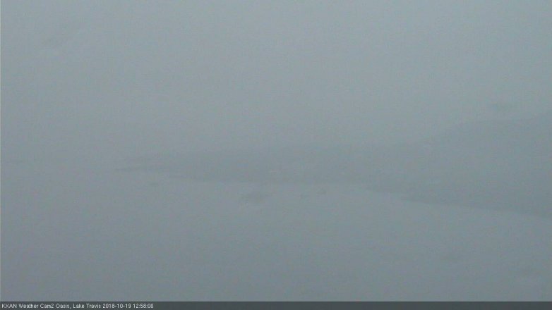 Lake Travis webcam, October 19, 2018 12:00 PM CT