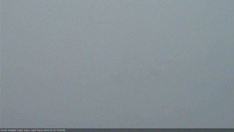 Lake Travis webcam, October 19, 2018 12:05 PM CT