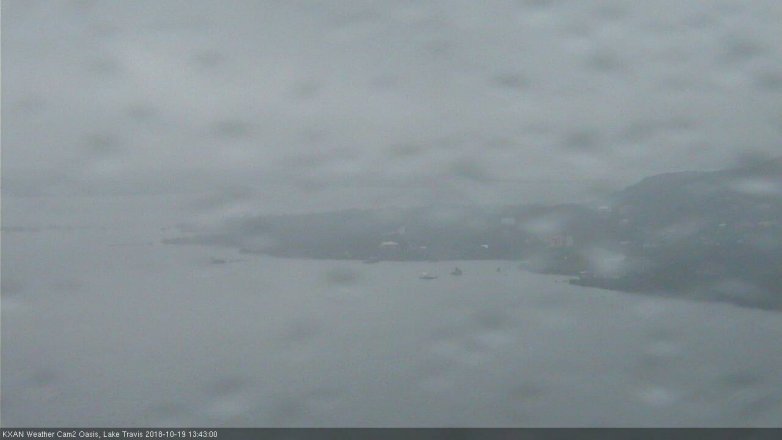 Lake Travis webcam, October 19, 2018 12:45 PM CT