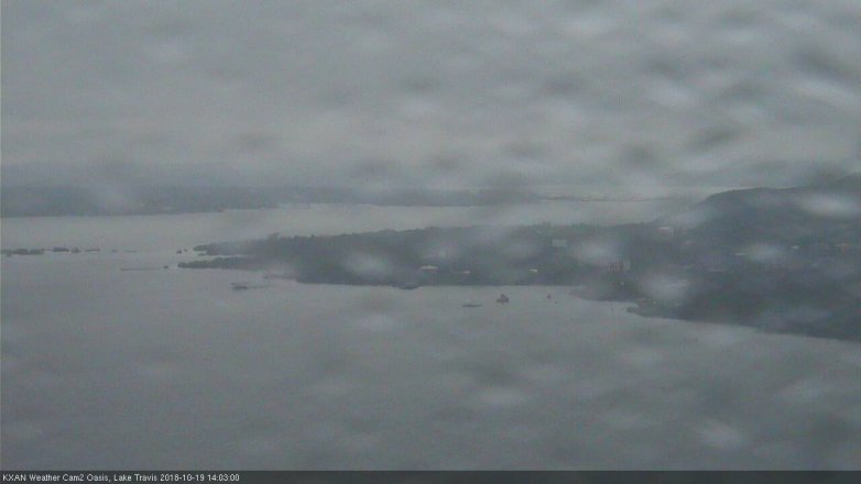 Lake Travis webcam, October 19, 2018 1:05 PM CT