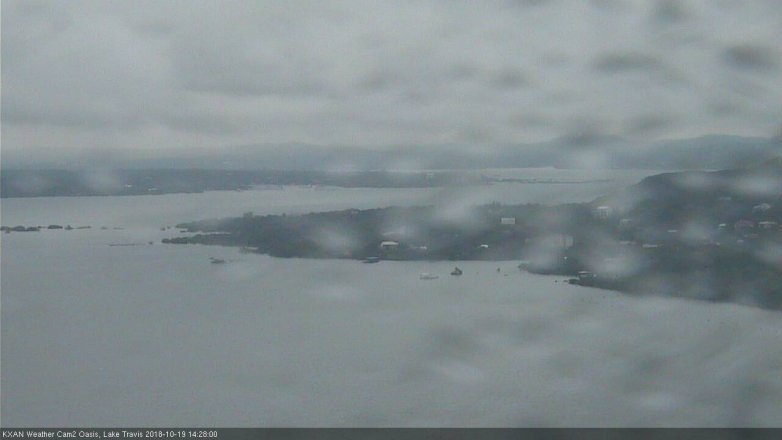 Lake Travis webcam, October 19, 2018 1:30 PM CT