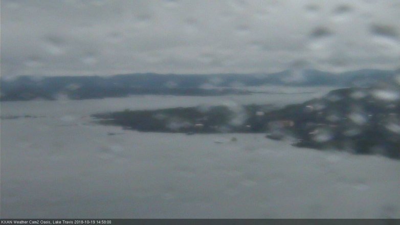 Lake Travis webcam, October 19, 2018 2:00 PM CT