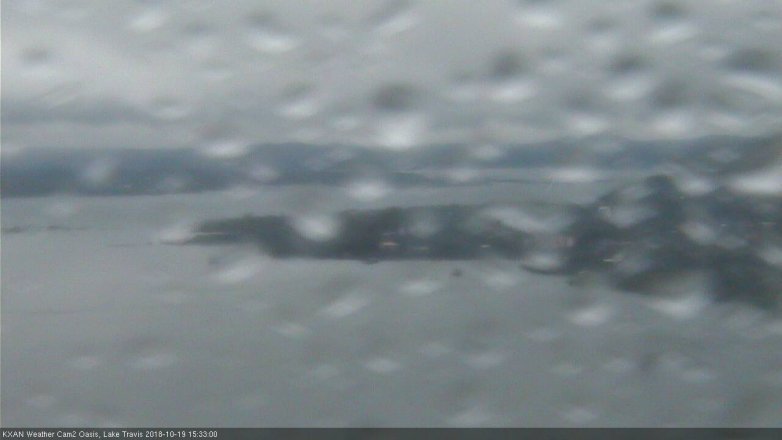 Lake Travis webcam, October 19, 2018 2:35 PM CT