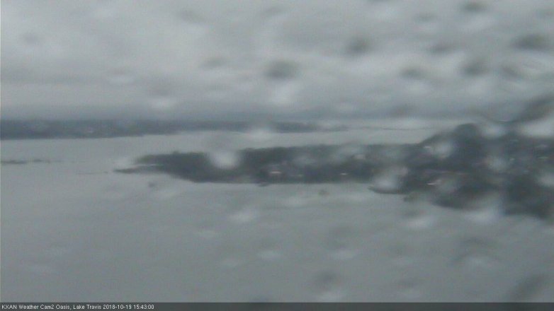 Lake Travis webcam, October 19, 2018 2:45 PM CT