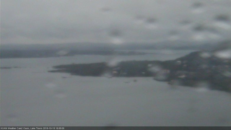 Lake Travis webcam, October 19, 2018 3:10 PM CT