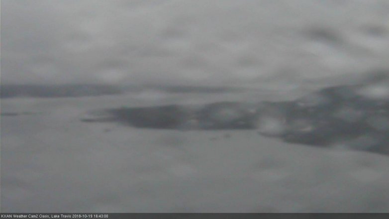 Lake Travis webcam, October 19, 2018 3:45 PM CT