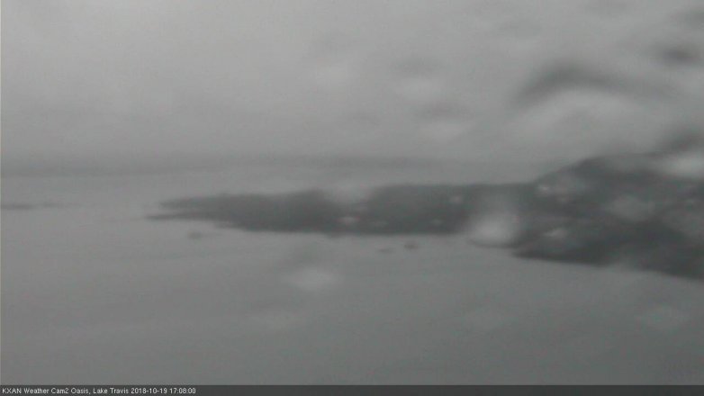 Lake Travis webcam, October 19, 2018 4:10 PM CT