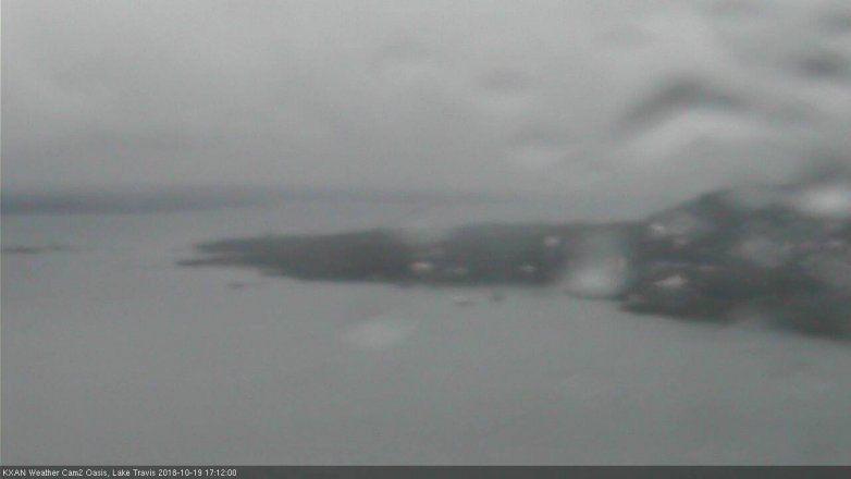 Lake Travis webcam, October 19, 2018 4:15 PM CT