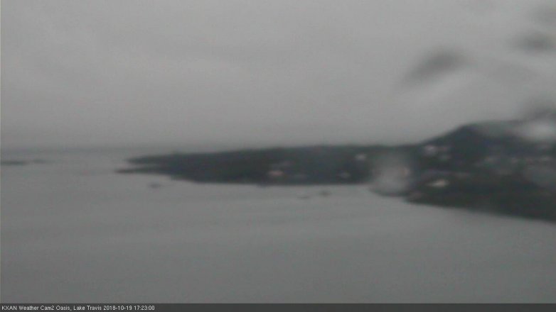 Lake Travis webcam, October 19, 2018 4:25 PM CT