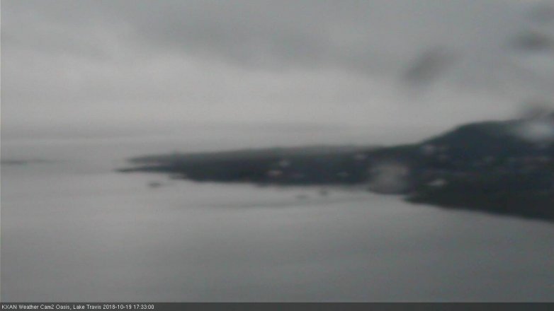 Lake Travis webcam, October 19, 2018 4:35 PM CT