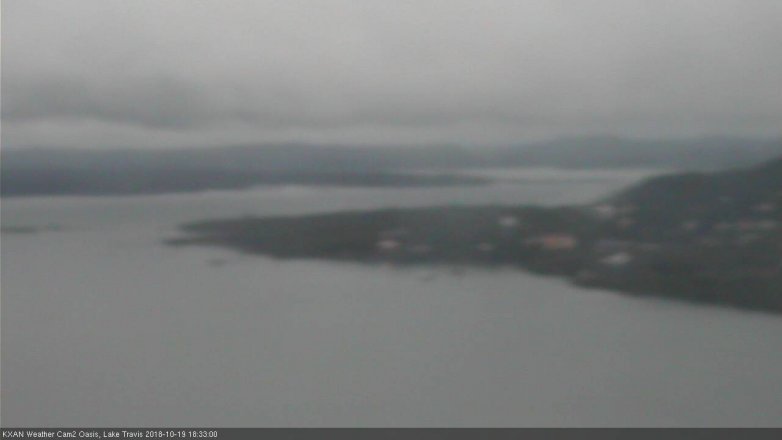 Lake Travis webcam, October 19, 2018 5:35 PM CT