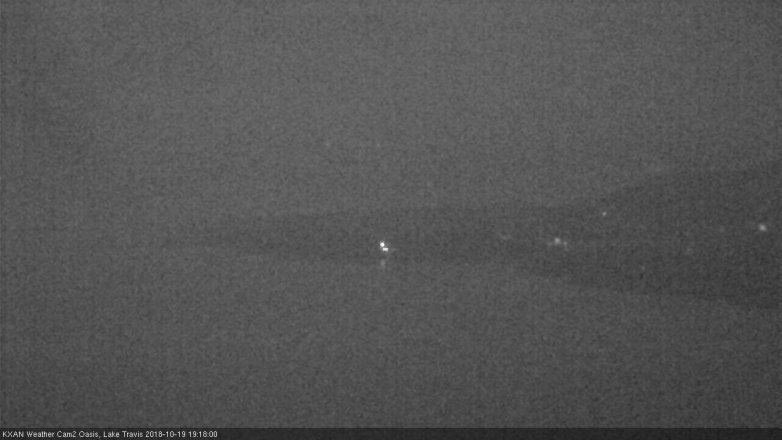 Lake Travis webcam, October 19, 2018 6:20 PM CT