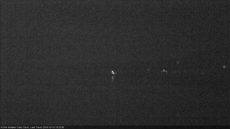 Lake Travis webcam, October 19, 2018 6:25 PM CT