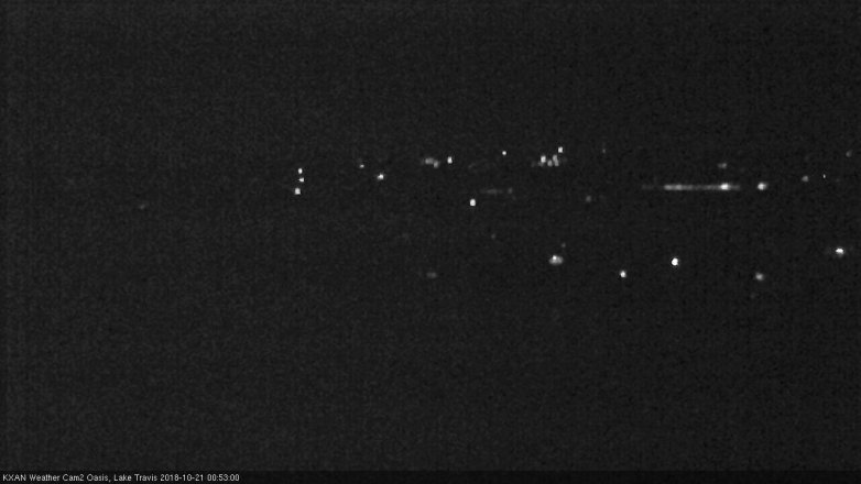 Lake Travis webcam, October 20, 2018 11:55 PM CT