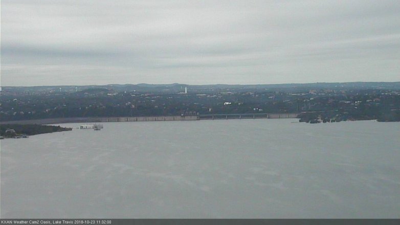 Lake Travis webcam, October 23, 2018 10:35 AM CT