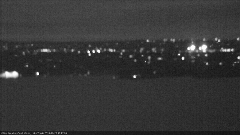 Lake Travis webcam, October 23, 2018 6:20 PM CT
