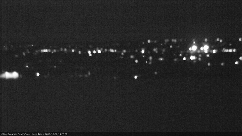 Lake Travis webcam, October 23, 2018 6:25 PM CT