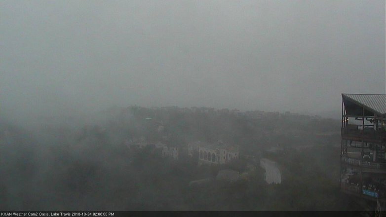 Lake Travis webcam, October 24, 2018 1:10 PM CT