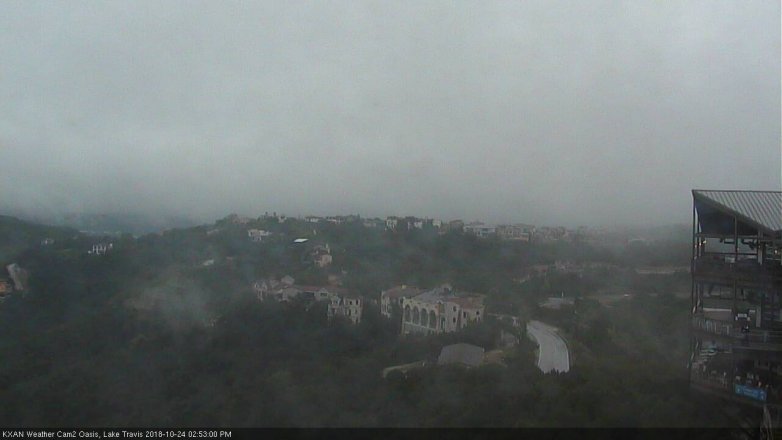Lake Travis webcam, October 24, 2018 1:55 PM CT