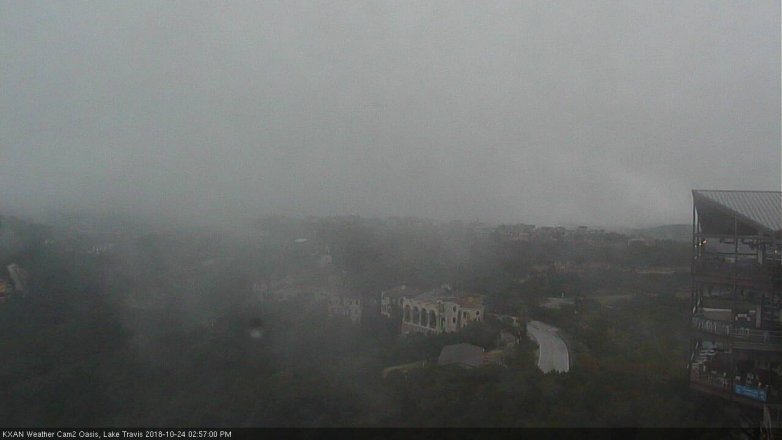Lake Travis webcam, October 24, 2018 2:00 PM CT