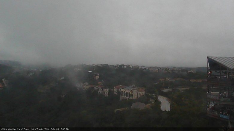 Lake Travis webcam, October 24, 2018 2:15 PM CT