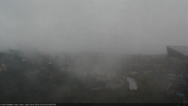 Lake Travis webcam, October 24, 2018 2:20 PM CT