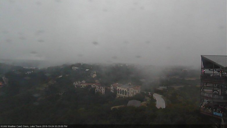 Lake Travis webcam, October 24, 2018 2:30 PM CT