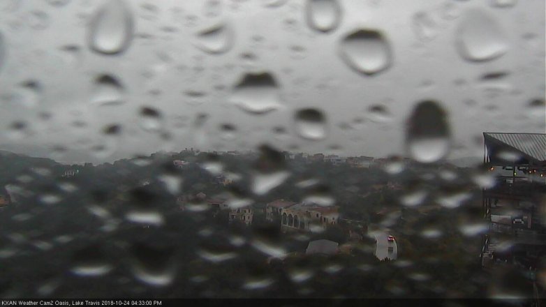 Lake Travis webcam, October 24, 2018 3:35 PM CT