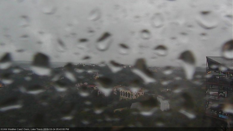 Lake Travis webcam, October 24, 2018 4:45 PM CT