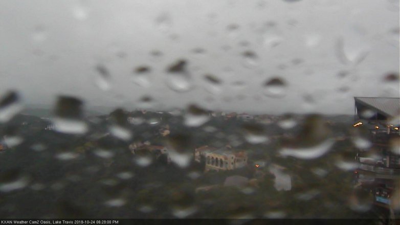 Lake Travis webcam, October 24, 2018 5:30 PM CT