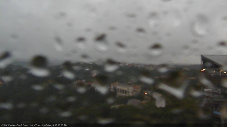 Lake Travis webcam, October 24, 2018 5:40 PM CT