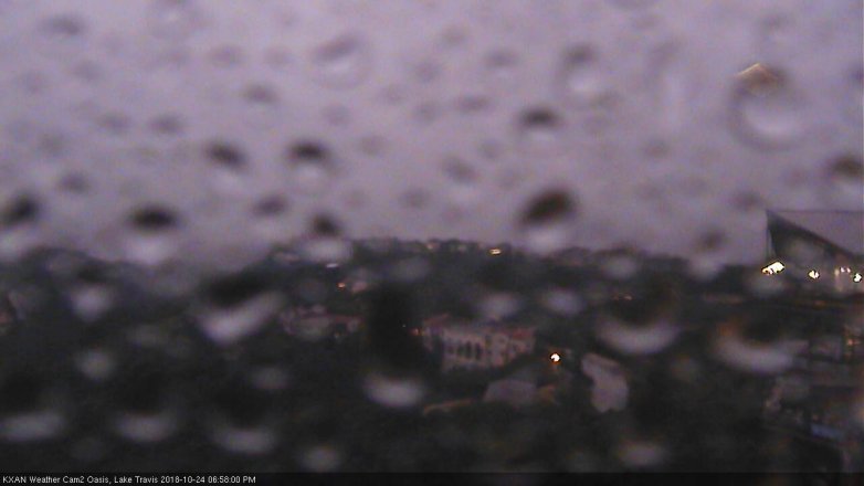 Lake Travis webcam, October 24, 2018 6:00 PM CT