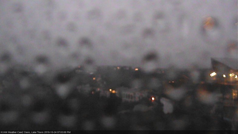 Lake Travis webcam, October 24, 2018 6:05 PM CT