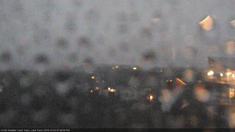 Lake Travis webcam, October 24, 2018 6:10 PM CT