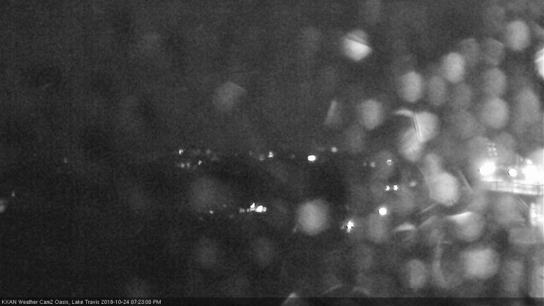 Lake Travis webcam, October 24, 2018 6:25 PM CT