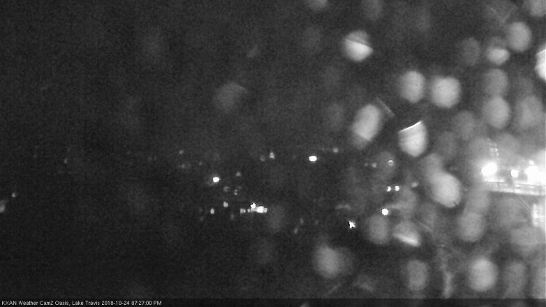 Lake Travis webcam, October 24, 2018 6:30 PM CT