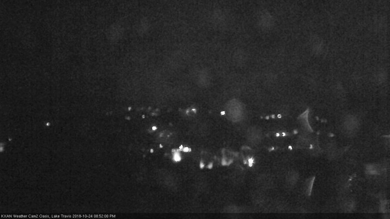 Lake Travis webcam, October 24, 2018 7:55 PM CT