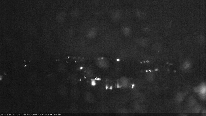 Lake Travis webcam, October 24, 2018 8:35 PM CT