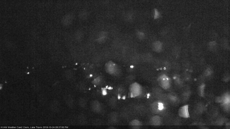 Lake Travis webcam, October 24, 2018 8:40 PM CT