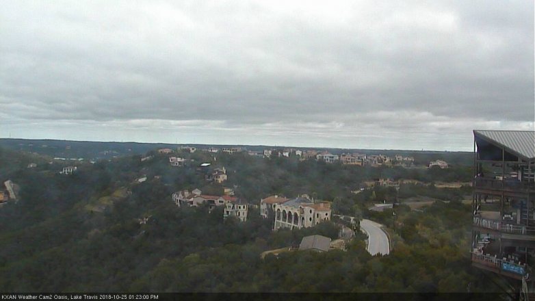 Lake Travis webcam, October 25, 2018 12:25 PM CT