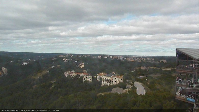 Lake Travis webcam, October 25, 2018 2:20 PM CT