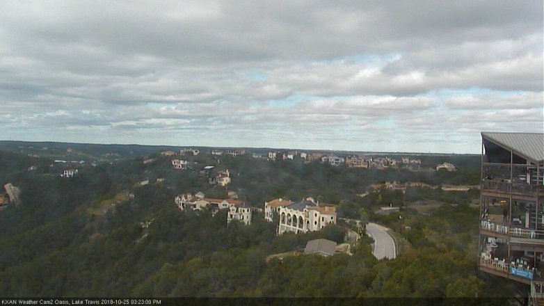 Lake Travis webcam, October 25, 2018 2:25 PM CT