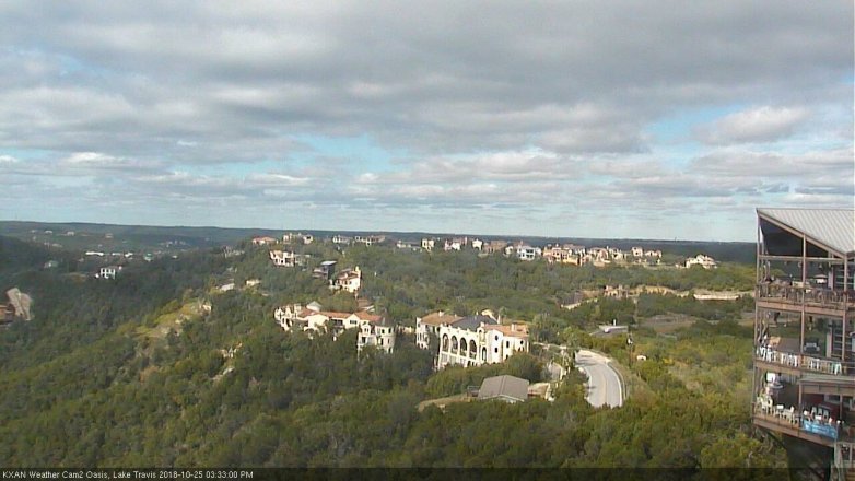 Lake Travis webcam, October 25, 2018 2:35 PM CT
