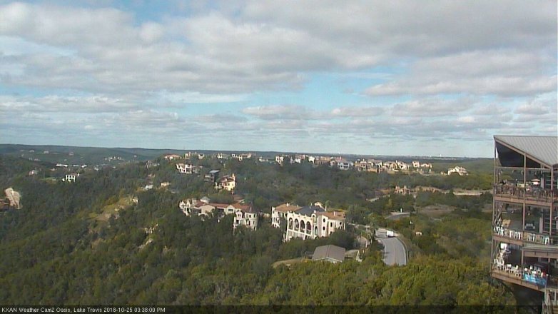 Lake Travis webcam, October 25, 2018 2:40 PM CT
