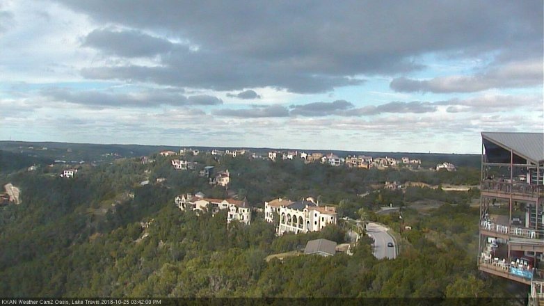 Lake Travis webcam, October 25, 2018 2:45 PM CT