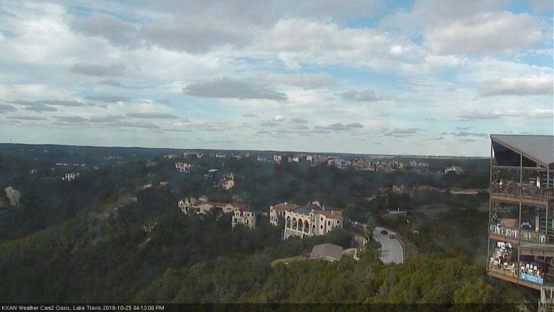 Lake Travis webcam, October 25, 2018 3:15 PM CT