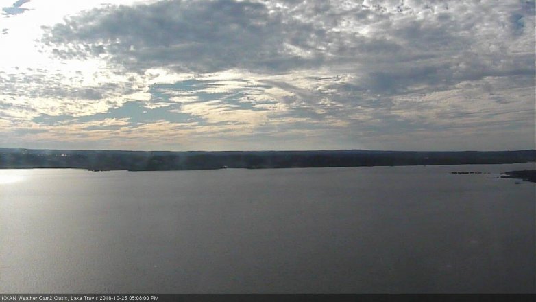 Lake Travis webcam, October 25, 2018 4:10 PM CT