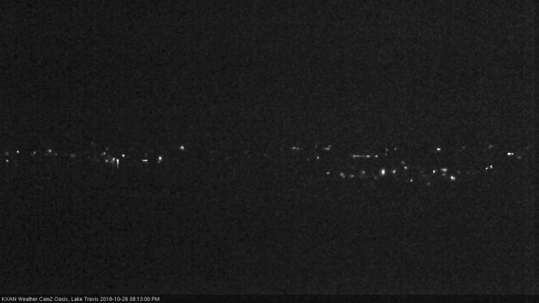 Lake Travis webcam, October 26, 2018 7:15 PM CT