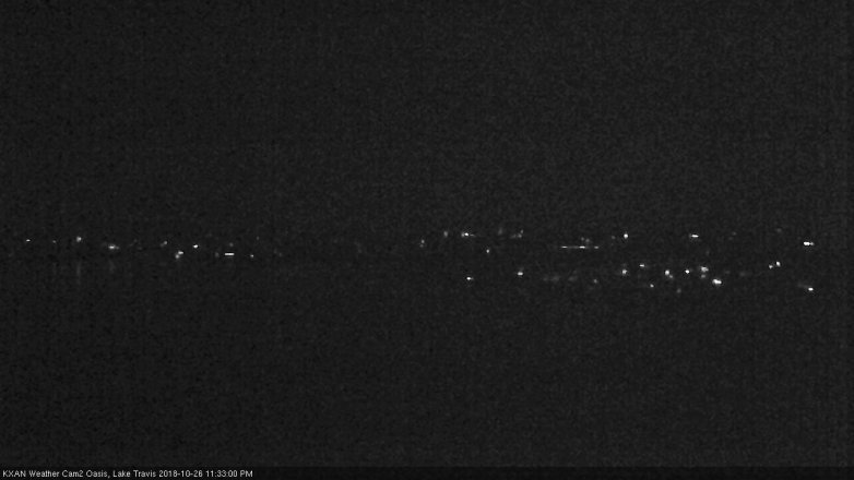 Lake Travis webcam, October 26, 2018 10:35 PM CT