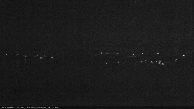 Lake Travis webcam, October 26, 2018 11:10 PM CT